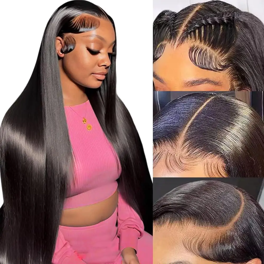 30 Inch 13x6 Lace Front Wigs Human Hair 200 Density Straight HD Lace Front Wigs Human Hair Pre Plucked Glueless Wigs
30 Inch 13x6 Lace Front Wigs Human Hair 200 Density Straight HD Lace Front Wigs Human Hair Pre Plucked Glueless Wigs