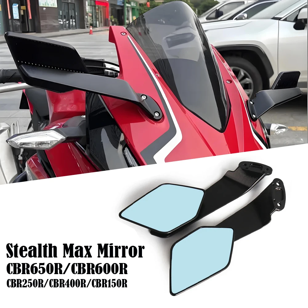 New Rearview Mirror Motorcycle For Honda CBR650R 2019-2025 CBR250R CBR600R CBR400R CBR150R Wind Wing Adjustable Rearview Mirror
New Rearview Mirror Motorcycle For Honda CBR650R 2019-2025 CBR250R CBR600R CBR400R CBR150R Wind Wing Adjustable Rearview Mirror
