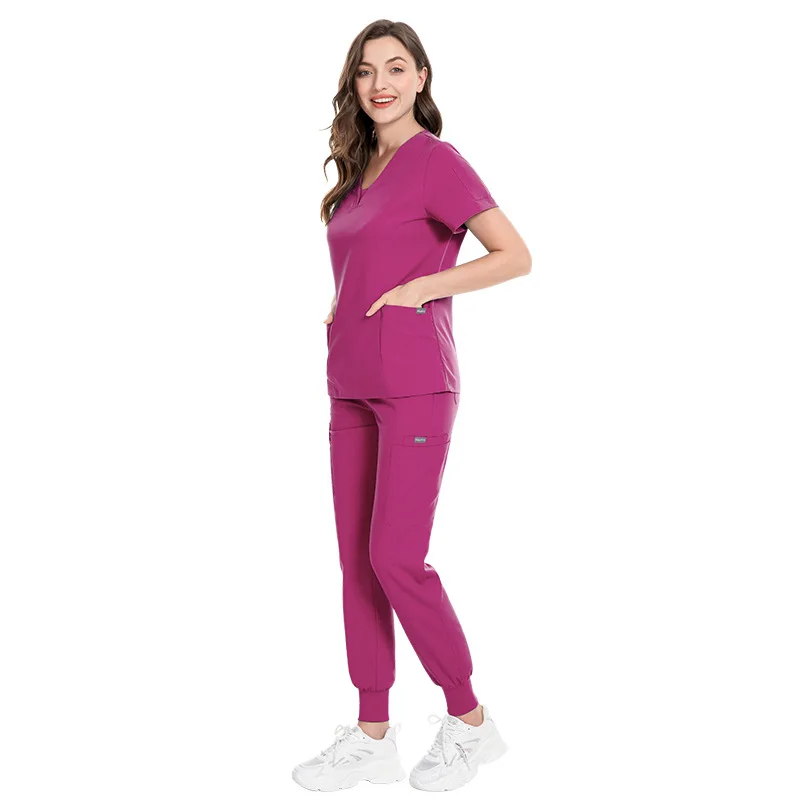 New Short Sleeved Hospital Doctor Uniforms Spa Uniforms Dental Clinic Medical Scrubs Suits Pet Grooming Veterinary Nurse
New Short Sleeved Hospital Doctor Uniforms Spa Uniforms Dental Clinic Medical Scrubs Suits Pet Grooming Veterinary Nurse