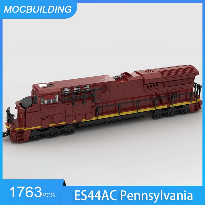 MOC Building Blocks ES44AC Pennsylvania Train Model DIY Assemble Bricks Transportation Collection Creative Toys Gifts 2217PCS
MOC Building Blocks ES44AC Pennsylvania Train Model DIY Assemble Bricks Transportation Collection Creative Toys Gifts 2217PCS