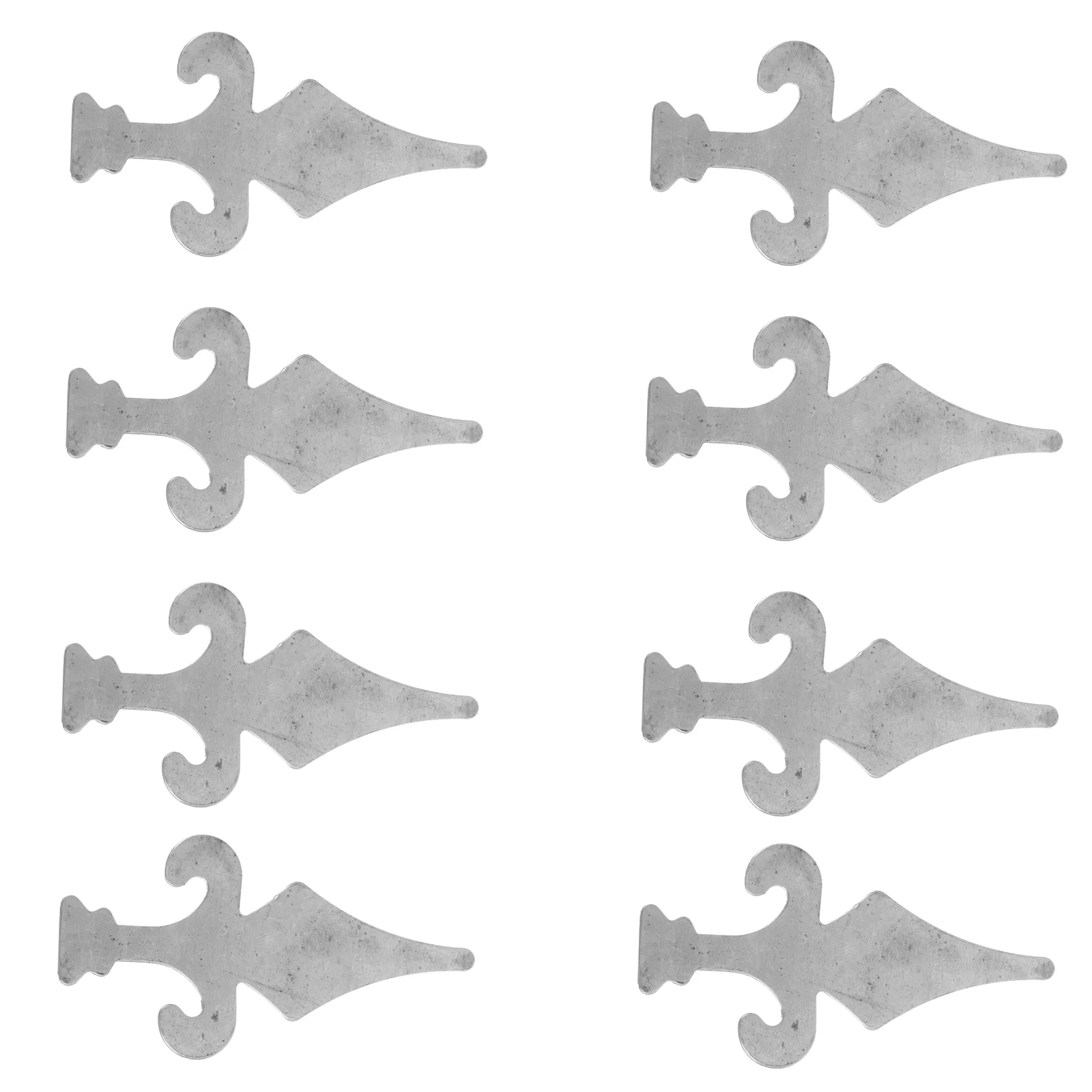 10pcs Iron Fence Top Decoration Delicate Galvanized Fence Toppers Privacy Garden Yard Accessories
10pcs Iron Fence Top Decoration Delicate Galvanized Fence Toppers Privacy Garden Yard Accessories
