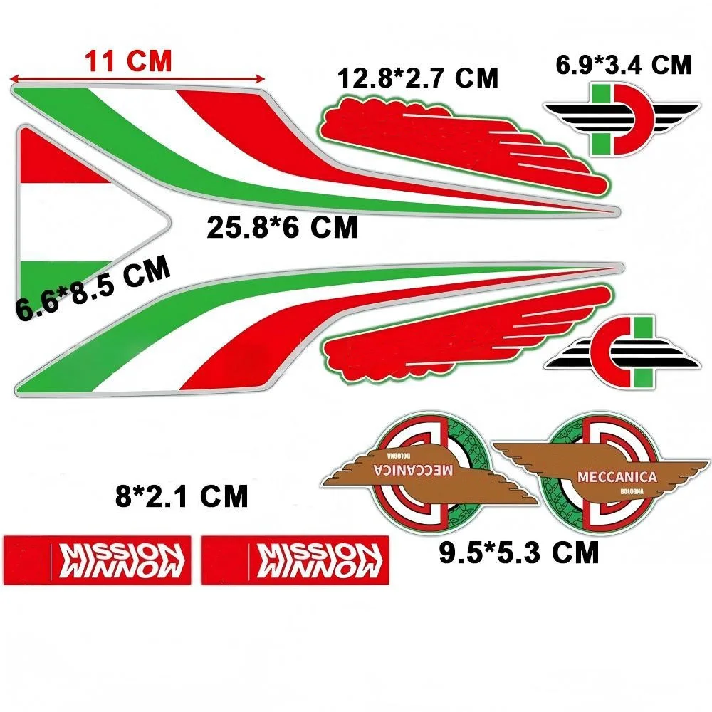 Наклейки из УФ-ПВХ для мотоциклов, декоративные наклейки на топливный бак, подходят для Ducati Monster 1199 797 V2 V4 V4S, JDM-стиль, детали для модификации мотоциклов
Наклейки из УФ-ПВХ для мотоциклов, декоративные наклейки на топливный бак, подходят для Ducati Monster 1199 797 V2 V4 V4S, JDM-стиль, детали для модификации мотоциклов