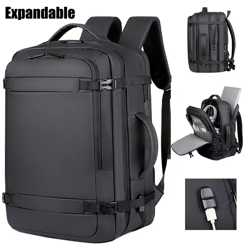 Mens Business Backpack Expandable Travel Bags Waterproof USB Charging Hand-held Backpack School Backpacks Laptop Bag Mochilas
Mens Business Backpack Expandable Travel Bags Waterproof USB Charging Hand-held Backpack School Backpacks Laptop Bag Mochilas