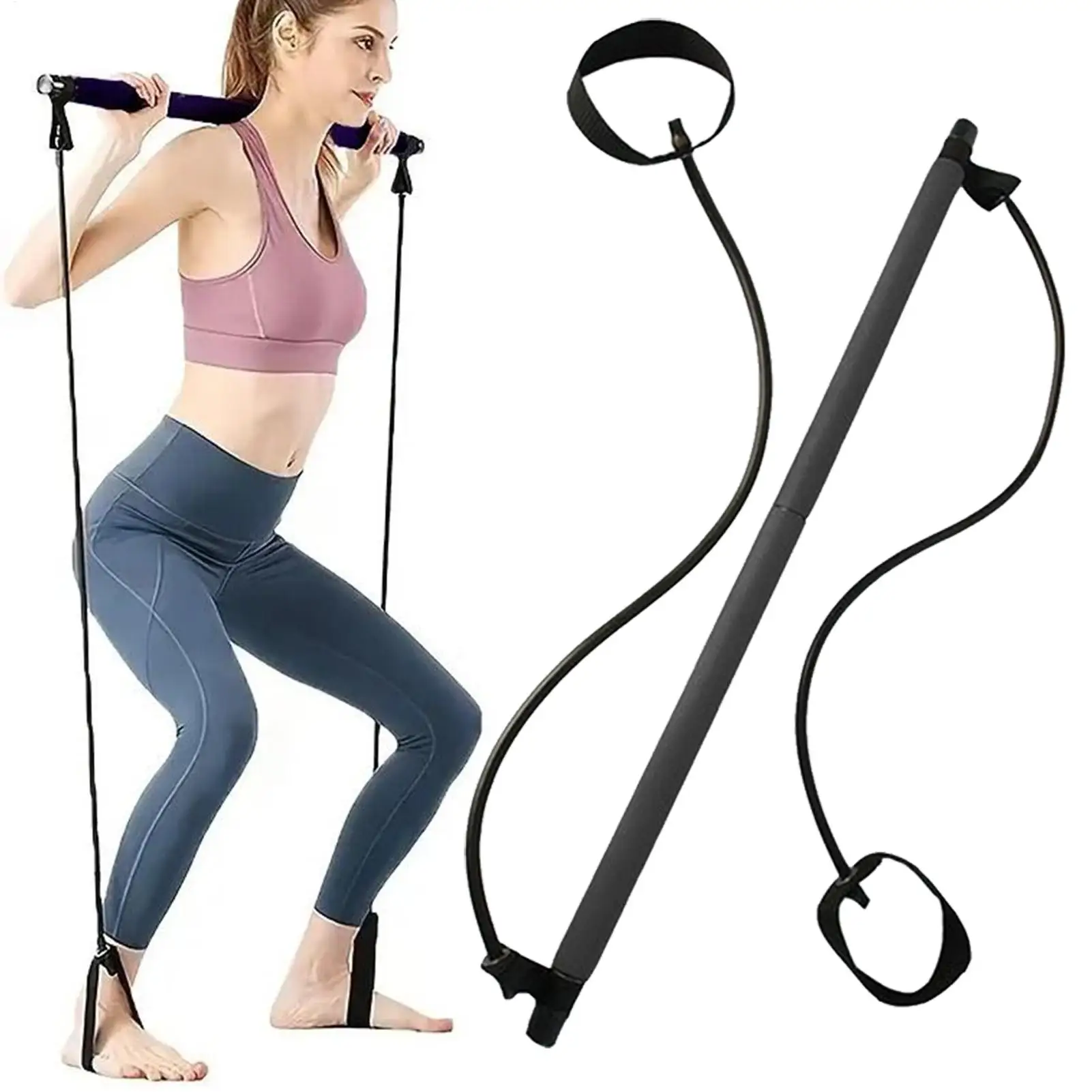 Pilates Stretch Fusion Stick Legs Strength Trainer Multipurpose Pilates Stick Gym Gear For Yoga Physical Recovery Postpartum
Pilates Stretch Fusion Stick Legs Strength Trainer Multipurpose Pilates Stick Gym Gear For Yoga Physical Recovery Postpartum
