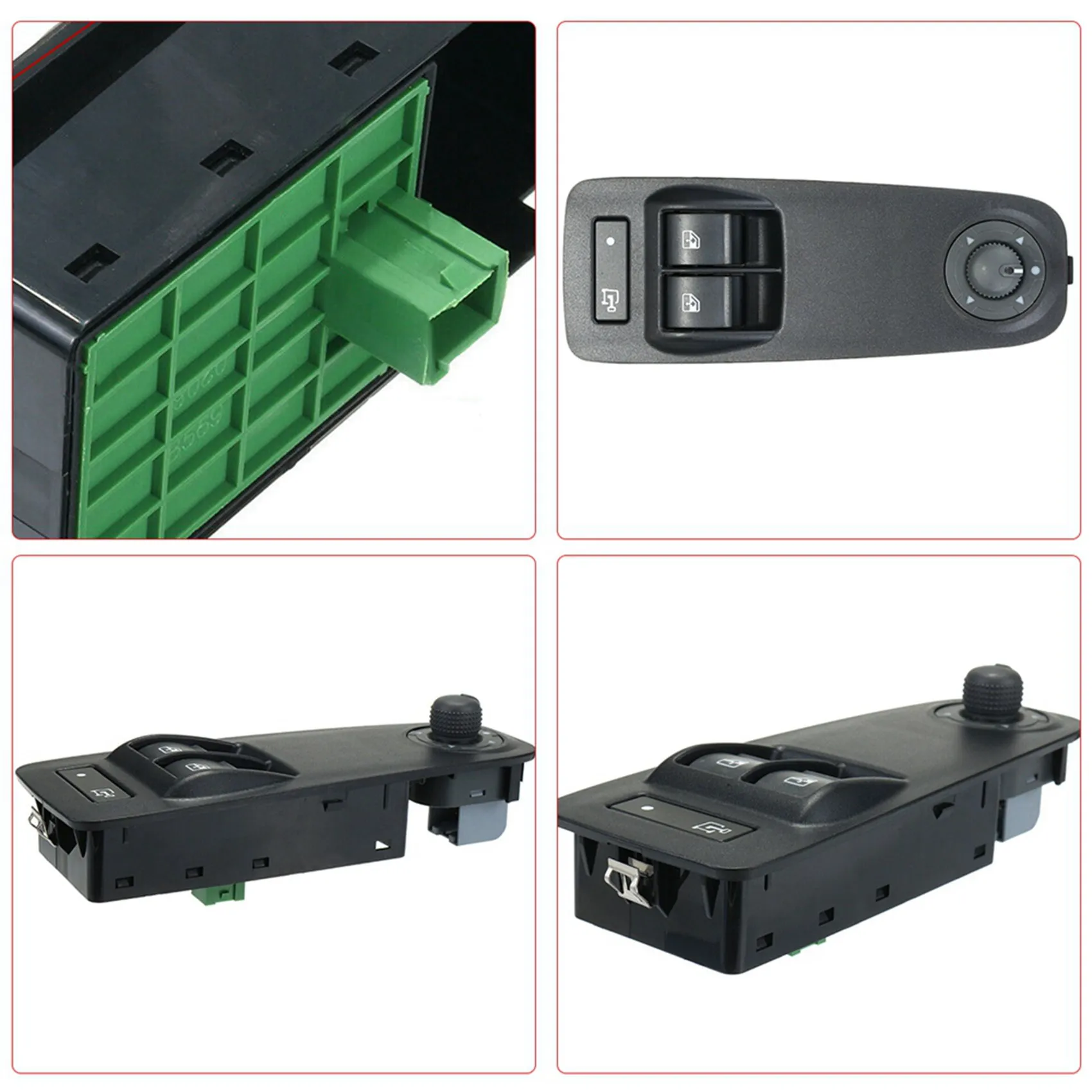 Compact 2X New Power Window Switch For Boxer Citroen Jumper Fiat Ducato 735487419
Compact 2X New Power Window Switch For Boxer Citroen Jumper Fiat Ducato 735487419