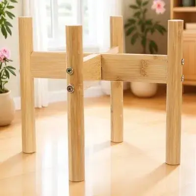 Набор из 1 подставки для мисок для собак и кошек из бамбука премиум-класса, многофункциональная подставка для удобного кормления
Набор из 1 подставки для мисок для собак и кошек из бамбука премиум-класса, многофункциональная подставка для удобного кормления