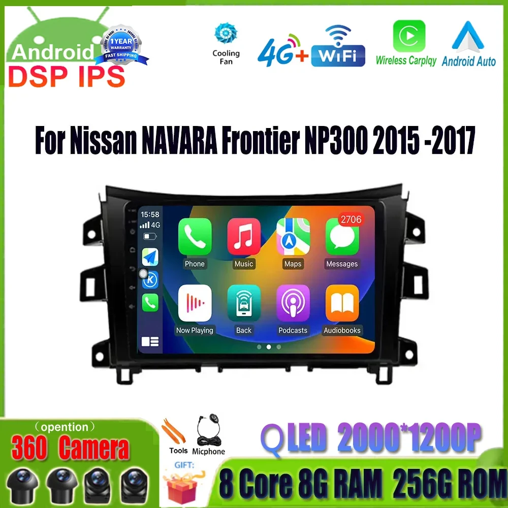 Android 14.0 IPS WiFi Bluetooth для Nissan NAVARA Frontier NP300 2015 2016 2017, автомобильный плеер, видеонавигация, радио, мультимедиа, GPS
Android 14.0 IPS WiFi Bluetooth для Nissan NAVARA Frontier NP300 2015 2016 2017, автомобильный плеер, видеонавигация, радио, мультимедиа, GPS