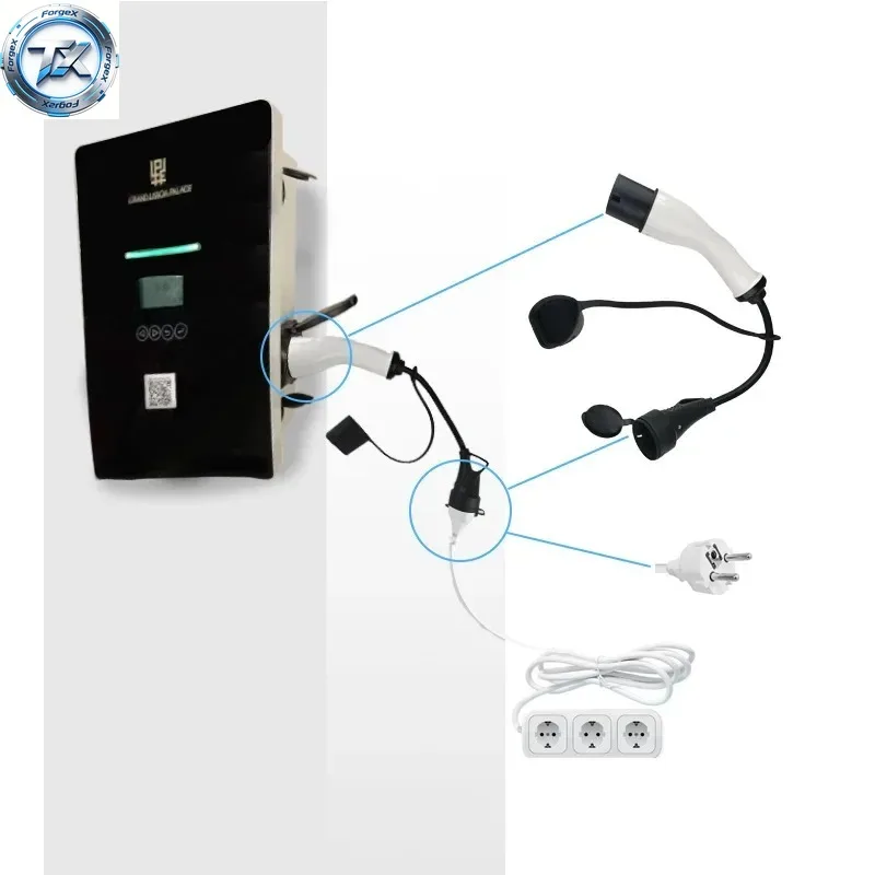 【Multi-functional】16A 7kw Type2 to Schuko Adapter Mennekes Type 2 to European Domestic Socket for Electric Scooters E-Bikes
【Multi-functional】16A 7kw Type2 to Schuko Adapter Mennekes Type 2 to European Domestic Socket for Electric Scooters E-Bikes