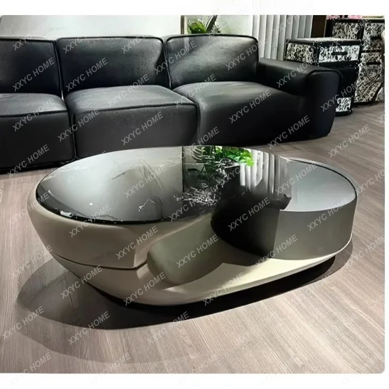 yj9 Microcrystalline Stone Oval Special-shaped Coffee Table Small Apartment Living Room Tea Table Modern Advanced Coffee Table
yj9 Microcrystalline Stone Oval Special-shaped Coffee Table Small Apartment Living Room Tea Table Modern Advanced Coffee Table