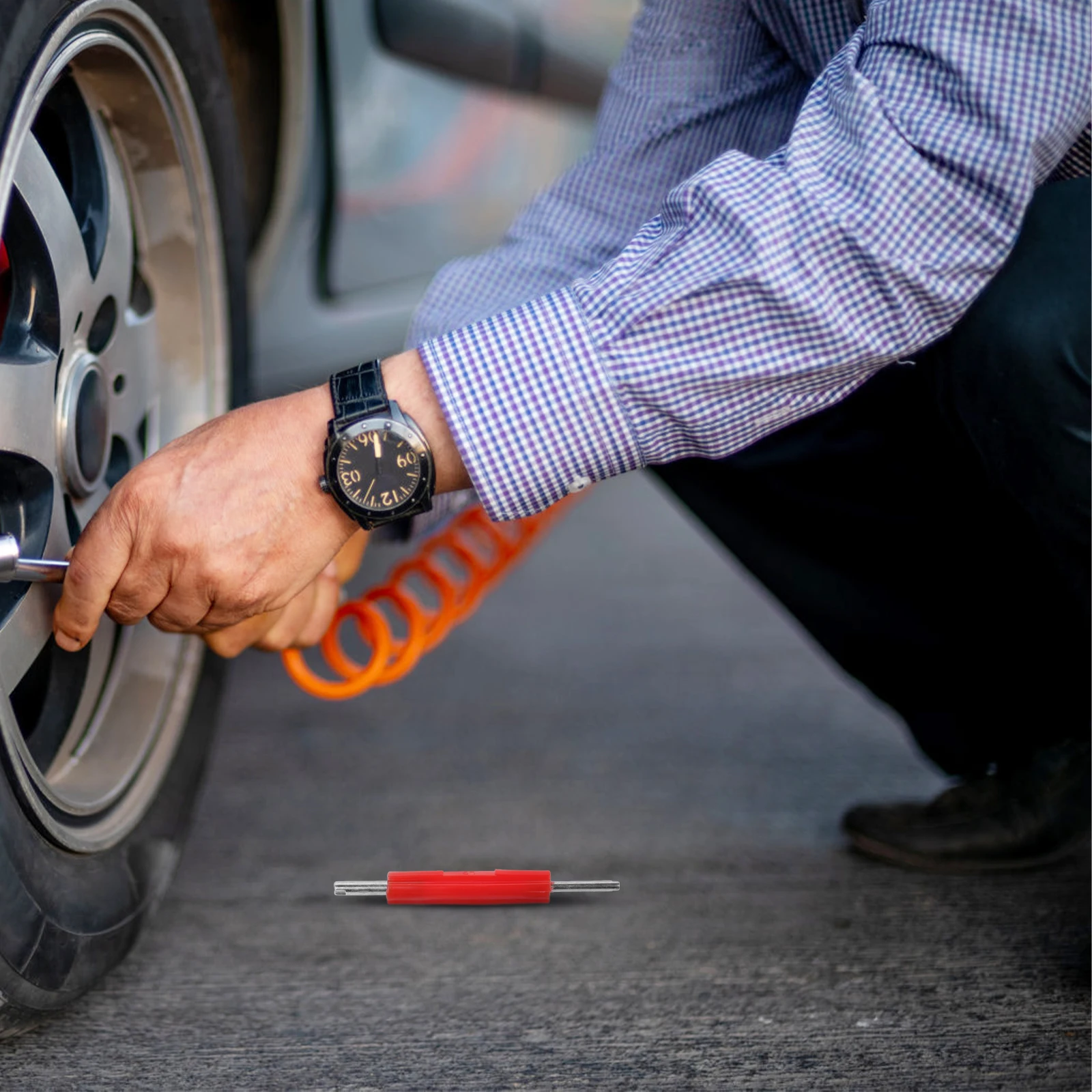 Conditioner Valve Core Remover Tool Car Tire Repair Maintenance Durable Handle Easy Storage Hvac Vehicle Repair Tool
Conditioner Valve Core Remover Tool Car Tire Repair Maintenance Durable Handle Easy Storage Hvac Vehicle Repair Tool