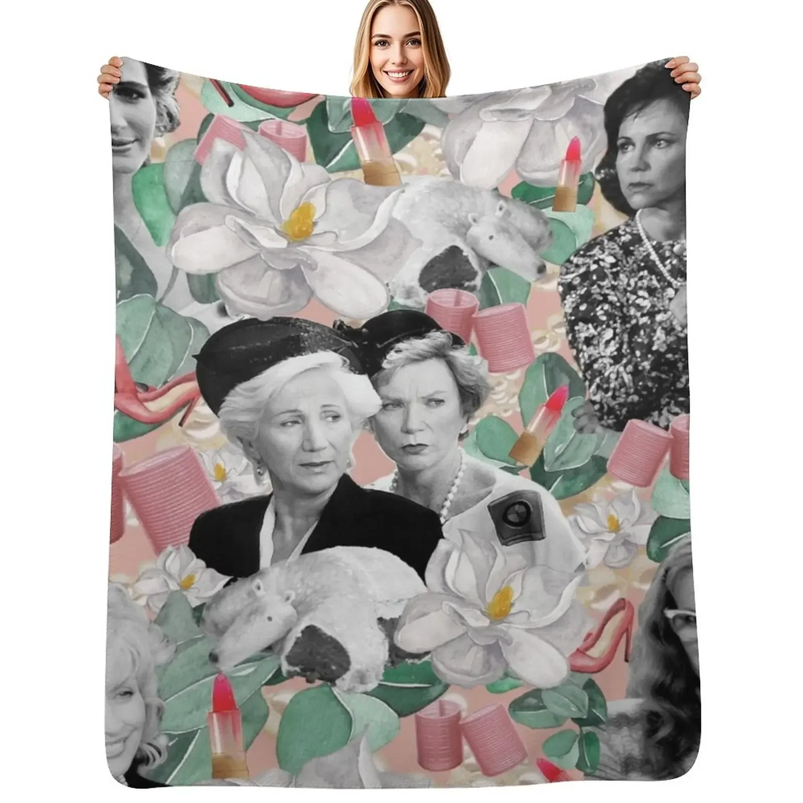 Steel Magnolias Southern Charm Collage Throw Blanket Bed Hair Soft Beds Blanket
Steel Magnolias Southern Charm Collage Throw Blanket Bed Hair Soft Beds Blanket