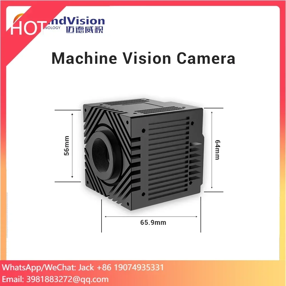 MindVision High Speed 10GigE Industrial Camera 164FPS 2/3'' Digital Camera CMOS Global Shutter Area Scan Machine Vision C-Mount
MindVision High Speed 10GigE Industrial Camera 164FPS 2/3'' Digital Camera CMOS Global Shutter Area Scan Machine Vision C-Mount