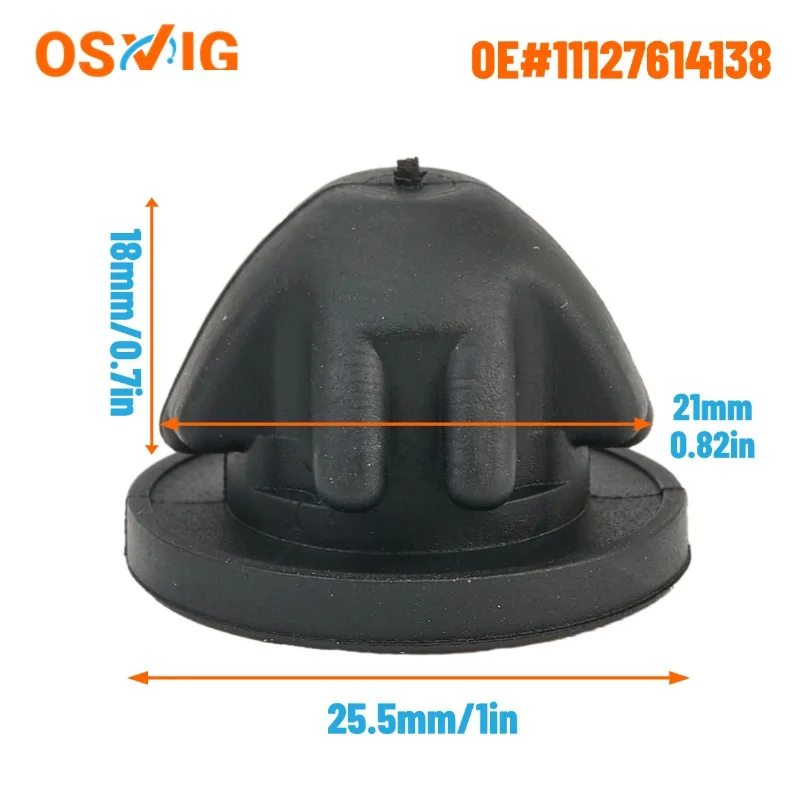 4X OE#11127614138 Car Engine Hood Cover Grommets Rubber Mount Bung Buffer For BMW 1/2/3/4/5/6/7 Series X1-X6 X7
4X OE#11127614138 Car Engine Hood Cover Grommets Rubber Mount Bung Buffer For BMW 1/2/3/4/5/6/7 Series X1-X6 X7