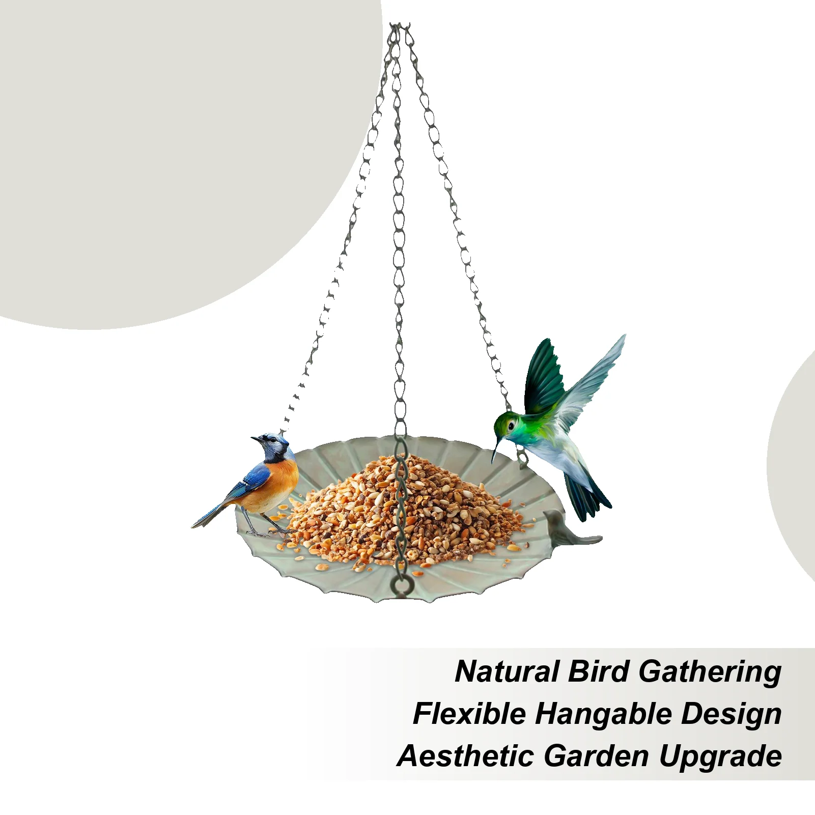 Поднос для кормушки для птиц, большая емкость, подвесной утюг, большая чаша, кормушка для птиц для наружного сада, двора, перила, украшение для балкона
Поднос для кормушки для птиц, большая емкость, подвесной утюг, большая чаша, кормушка для птиц для наружного сада, двора, перила, украшение для балкона