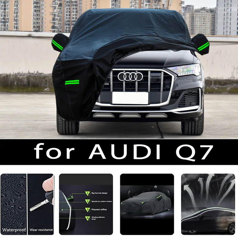 For Audi Q7 Car protective cover Auto paint protection Sunscreen heat-insulating waterproof car clothing Car film
For Audi Q7 Car protective cover Auto paint protection Sunscreen heat-insulating waterproof car clothing Car film