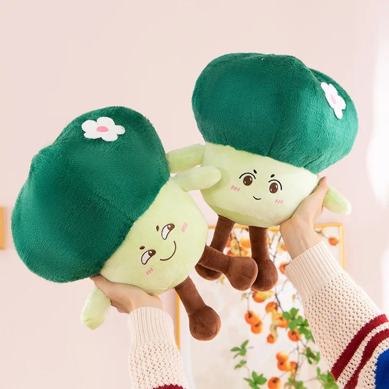 New 25-40cm Cute and Creative Plant Vegetable Broccoli Plush Toy Doll Room Decoration Children's Holiday Gifts
New 25-40cm Cute and Creative Plant Vegetable Broccoli Plush Toy Doll Room Decoration Children's Holiday Gifts