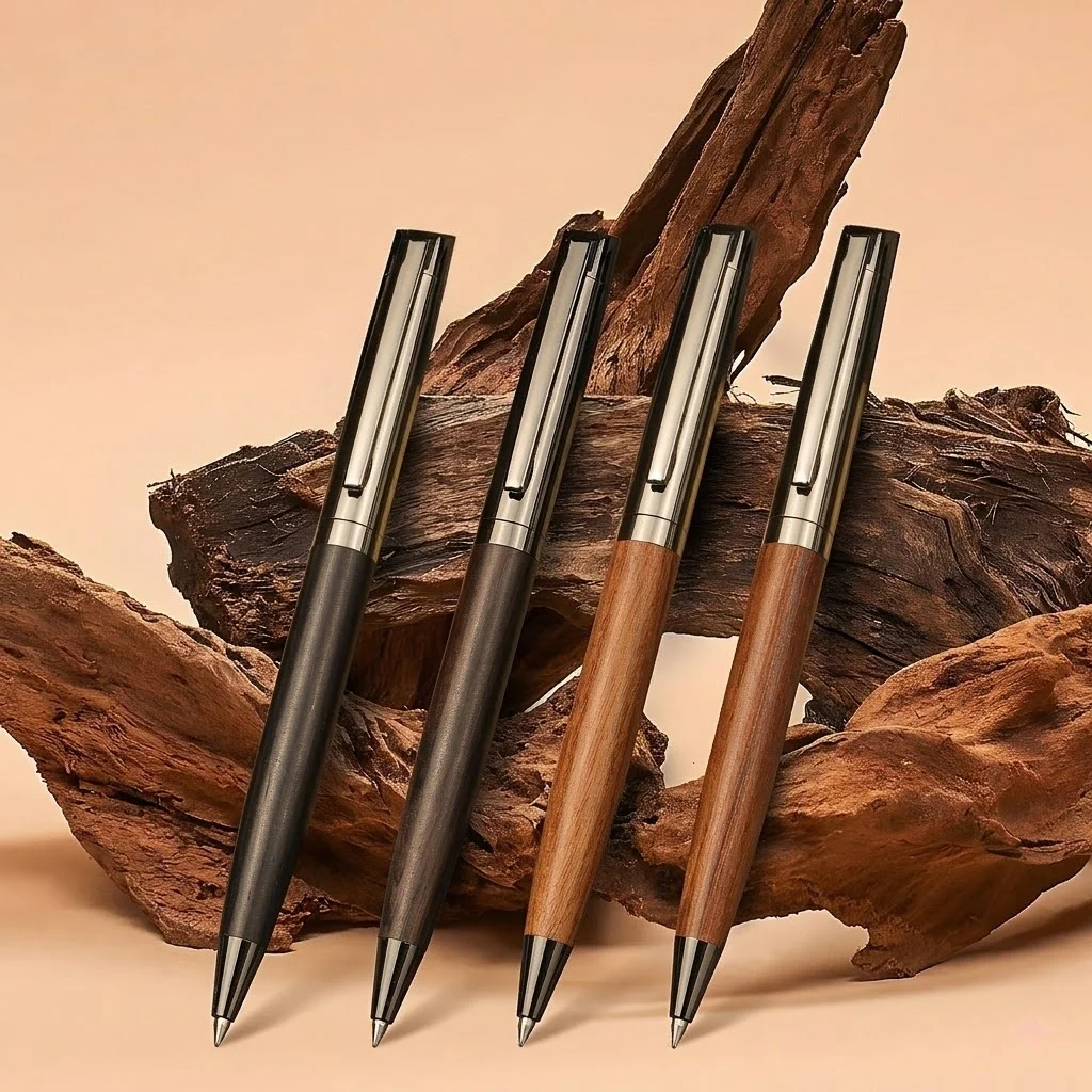 1Set Premium Metal Wood Barrel Ballpoint Pen Set Luxury Smooth Writing Black Ink Office Supplies Business Gift With Case
1Set Premium Metal Wood Barrel Ballpoint Pen Set Luxury Smooth Writing Black Ink Office Supplies Business Gift With Case