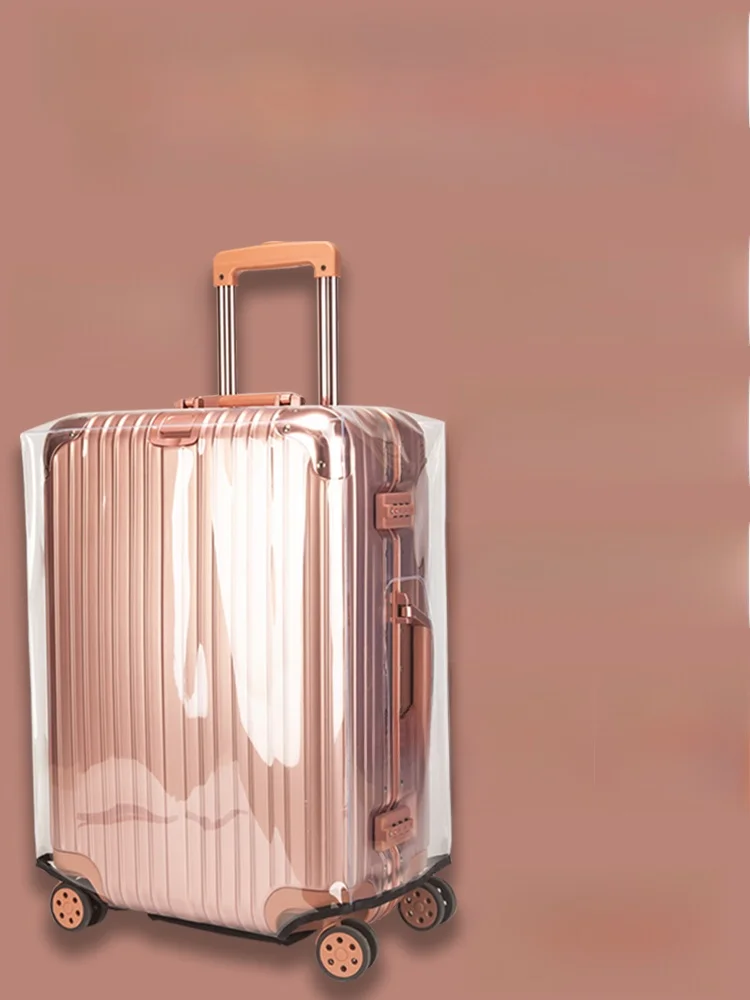 Transparent Protective Cover Dustproof Coat for Lage Travel 20 24 28 Inch Pull Rod Wear Resistant Leather Suitcase Bag
Transparent Protective Cover Dustproof Coat for Lage Travel 20 24 28 Inch Pull Rod Wear Resistant Leather Suitcase Bag
