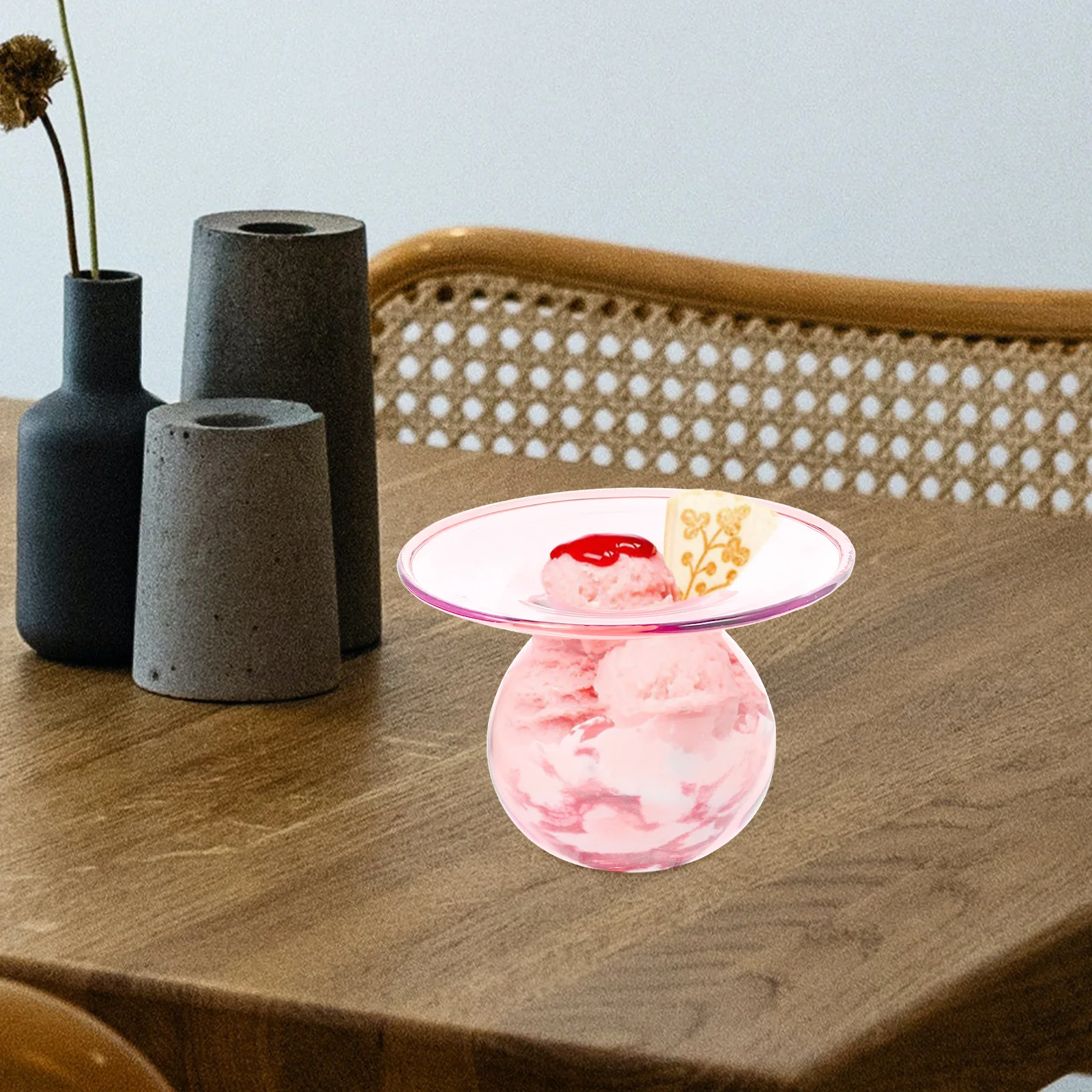 Glass Pudding Cup Transparent Special Shape Smooth Lightweight Design Easy to Hold Use Excellent Texture Photo Prop Treat Guest
Glass Pudding Cup Transparent Special Shape Smooth Lightweight Design Easy to Hold Use Excellent Texture Photo Prop Treat Guest