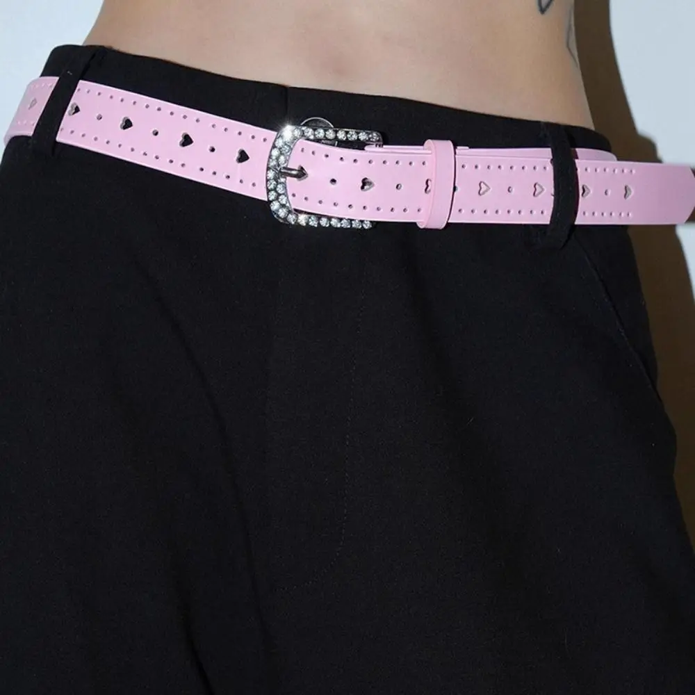 Love Heart Rhinestone Waist Belt Punk Trouser Decoration Y2K Wide Belt Jeans Decor Skirt Accessories PU Leather Waistbands Party
Love Heart Rhinestone Waist Belt Punk Trouser Decoration Y2K Wide Belt Jeans Decor Skirt Accessories PU Leather Waistbands Party