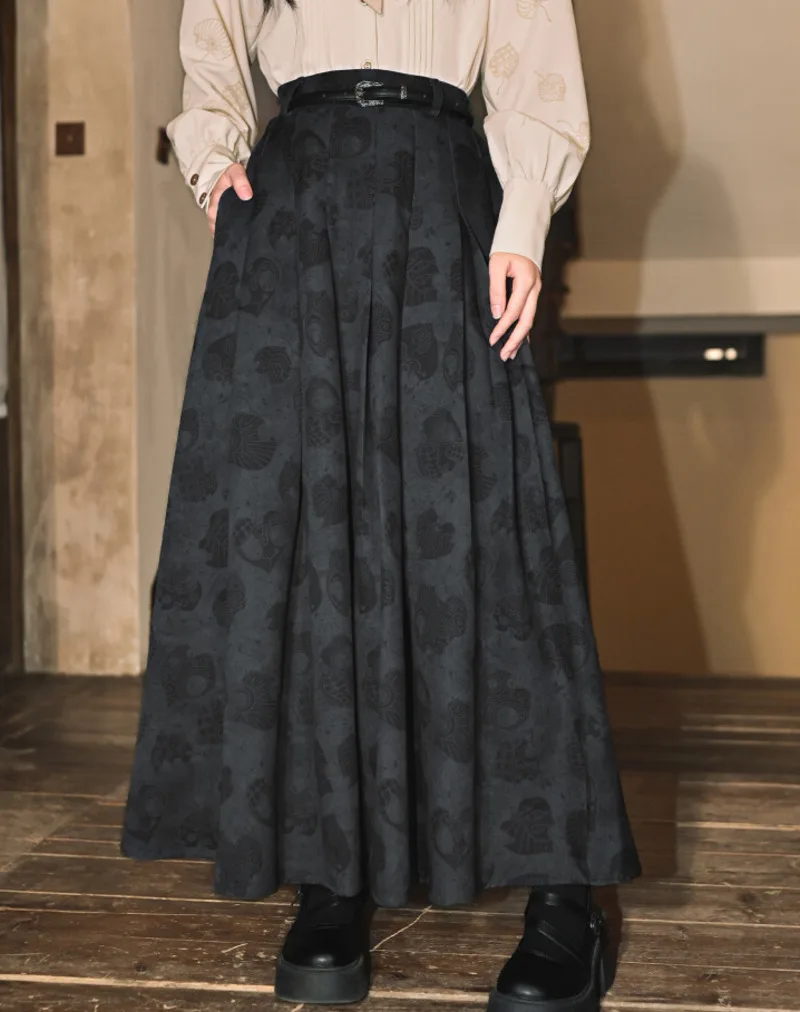 Новый китайский стиль с принтом H-образной формы, утепленная юбка трапециевидной формы, фиеста, карнавал, Хэллоуин, косплей
Новый китайский стиль с принтом H-образной формы, утепленная юбка трапециевидной формы, фиеста, карнавал, Хэллоуин, косплей