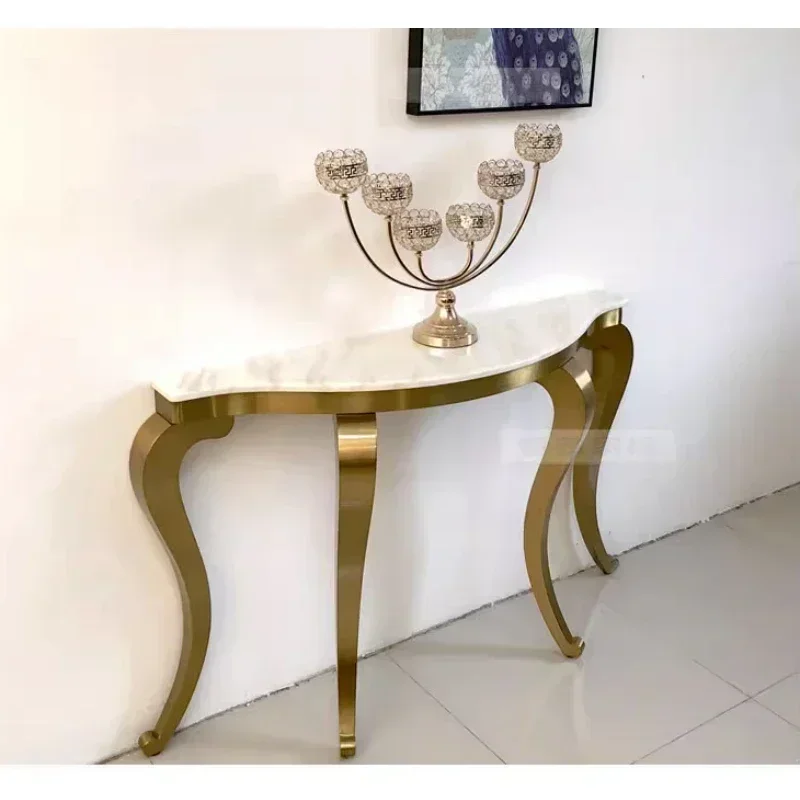 Роскошный современный минималистичный мраморный узкий приставной столик из нержавеющей стали для прихожей, гостиной, крыльца, высококачественный стол
Роскошный современный минималистичный мраморный узкий приставной столик из нержавеющей стали для прихожей, гостиной, крыльца, высококачественный стол