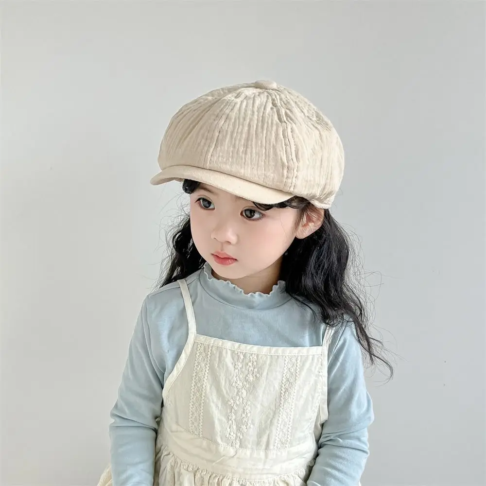 Fashion Solid Color Children Forward Hat Korean Harajuku Kids Newsboy Cap 2-6year Visor Baby Beret Boy Girl
Fashion Solid Color Children Forward Hat Korean Harajuku Kids Newsboy Cap 2-6year Visor Baby Beret Boy Girl