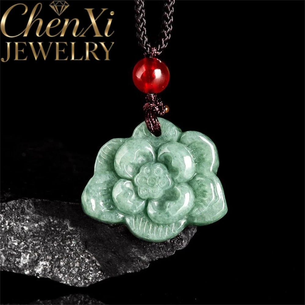 High-end Natural Green Jadeite Lotus Pendant Luxury Quality Jewelry Exquisite Elegant Popular Charms Amulets And Mascot Souvenir
High-end Natural Green Jadeite Lotus Pendant Luxury Quality Jewelry Exquisite Elegant Popular Charms Amulets And Mascot Souvenir