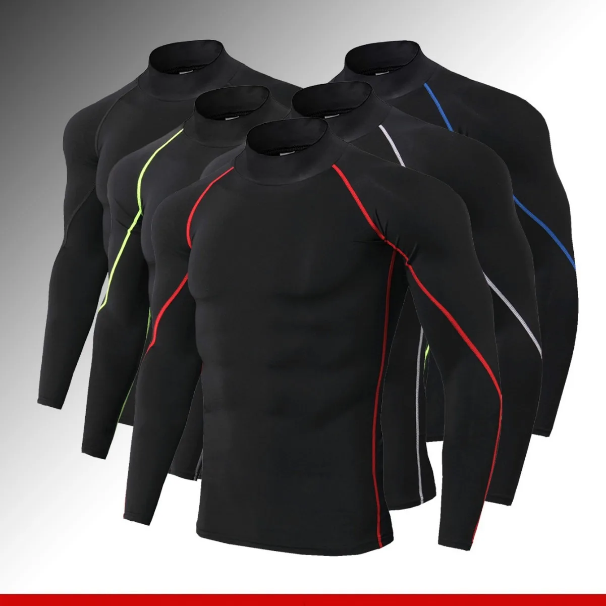 Men’s Summer Compression Sports Shirt - High Elastic, Breathable, Quick Dry, Long Sleeve Running & Basketball Base Layer
Men’s Summer Compression Sports Shirt - High Elastic, Breathable, Quick Dry, Long Sleeve Running & Basketball Base Layer