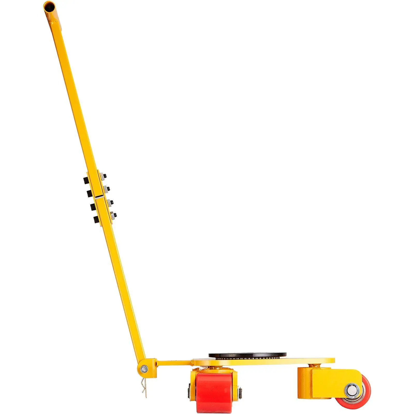 360° Rotating Machinery Mover 6614lb Capacity Carbon Steel Structure with 3xPU Casters and Integrated Handle
360° Rotating Machinery Mover 6614lb Capacity Carbon Steel Structure with 3xPU Casters and Integrated Handle