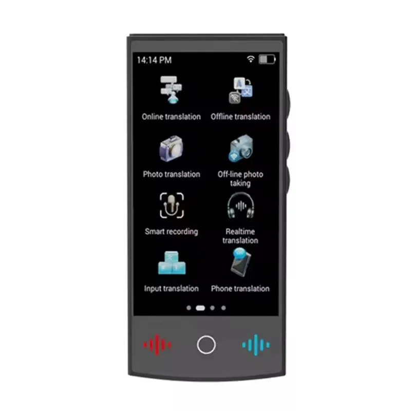 T26 Pocket Smart Voice Translator Real-time Speech Translation AI Machine 147 Languages Offline Interactive for Business Travel
T26 Pocket Smart Voice Translator Real-time Speech Translation AI Machine 147 Languages Offline Interactive for Business Travel