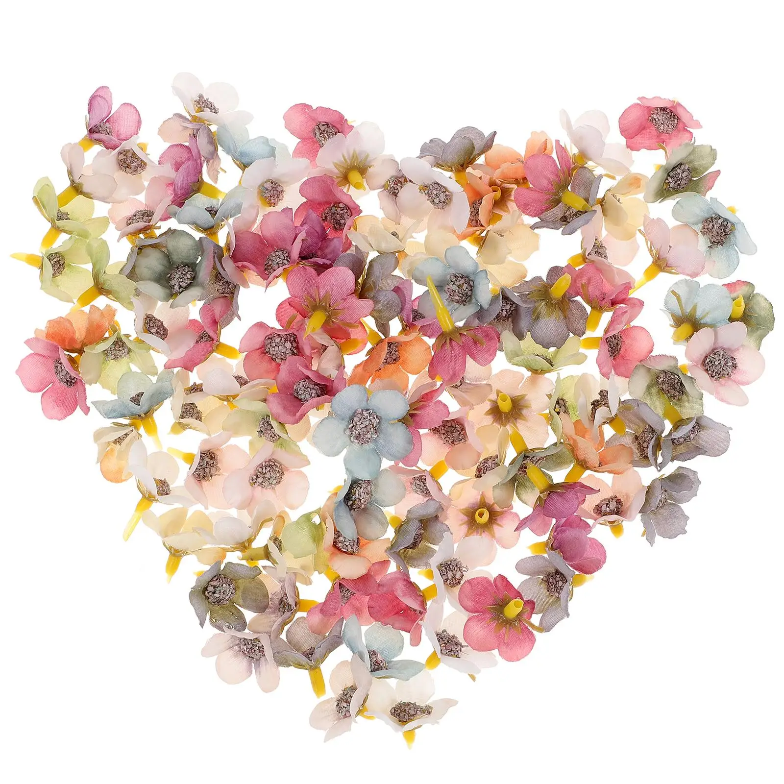 100 Pcs Mini Colored Daisy Artificial Flowers Soft Silk Material Easy Craft DIY Decoration Wedding
100 Pcs Mini Colored Daisy Artificial Flowers Soft Silk Material Easy Craft DIY Decoration Wedding