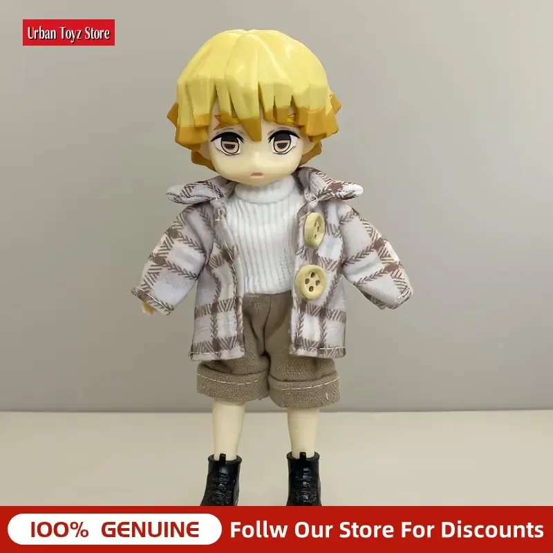 Genuine Demon Slayer Zenitsu Agatsuma 1/12 Scale OB11 BJD Doll, Articulated Anime Action Figure Desktop Collectible Gift
Genuine Demon Slayer Zenitsu Agatsuma 1/12 Scale OB11 BJD Doll, Articulated Anime Action Figure Desktop Collectible Gift