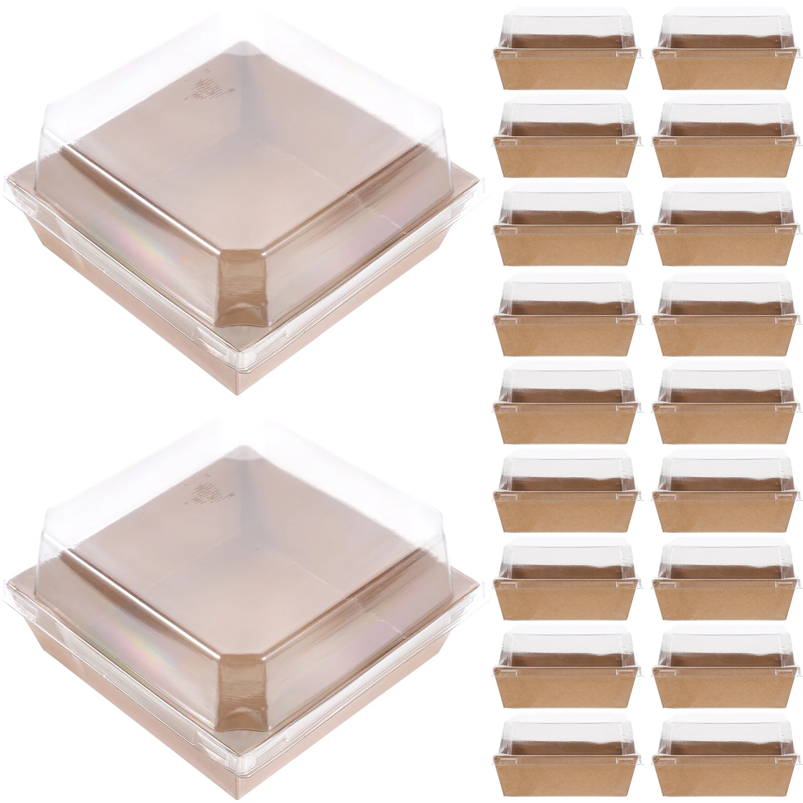 50pcs Cake Box Small Dessert Boxes Fruit Sandwich Packaging Containers Sturdy Material Versatile Food Storage Bakery Supplies
50pcs Cake Box Small Dessert Boxes Fruit Sandwich Packaging Containers Sturdy Material Versatile Food Storage Bakery Supplies