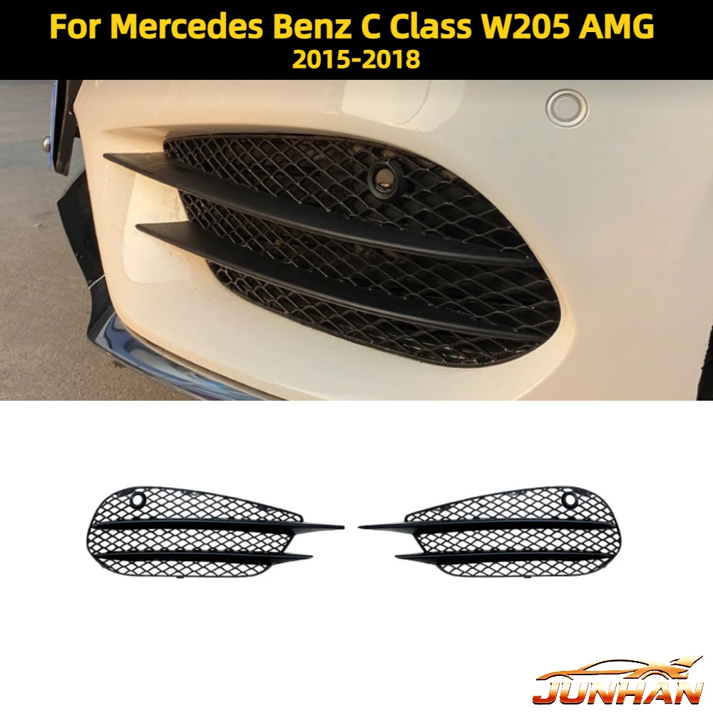 Front Lower Bumper Fog Lamp Grille For Benz C Class W205 AMG Line 2015-2018 Fog Light Air Vent Intake Grille Replacement Kit
Front Lower Bumper Fog Lamp Grille For Benz C Class W205 AMG Line 2015-2018 Fog Light Air Vent Intake Grille Replacement Kit