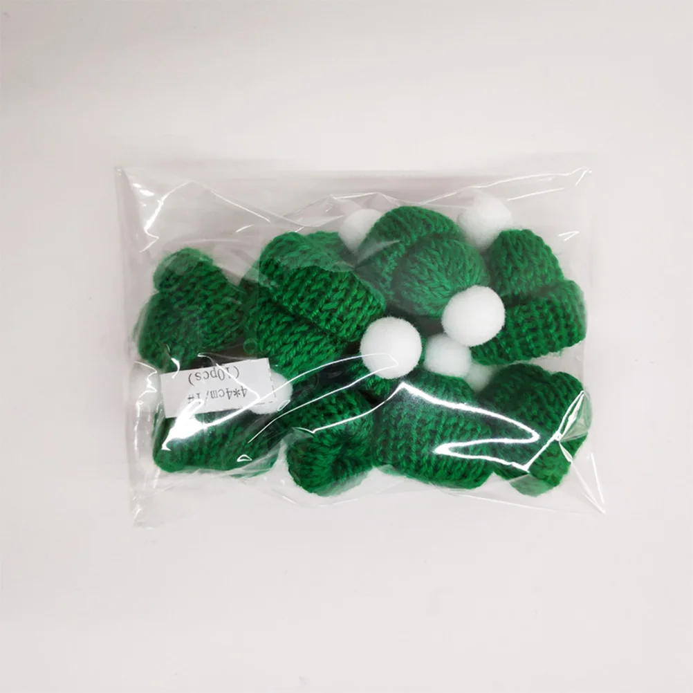 10PCS Christmas Hat Accessories Santa Cap Knitted Party Favors Christmas Gifts Holiday Decorations DIY Props Festive Design
10PCS Christmas Hat Accessories Santa Cap Knitted Party Favors Christmas Gifts Holiday Decorations DIY Props Festive Design