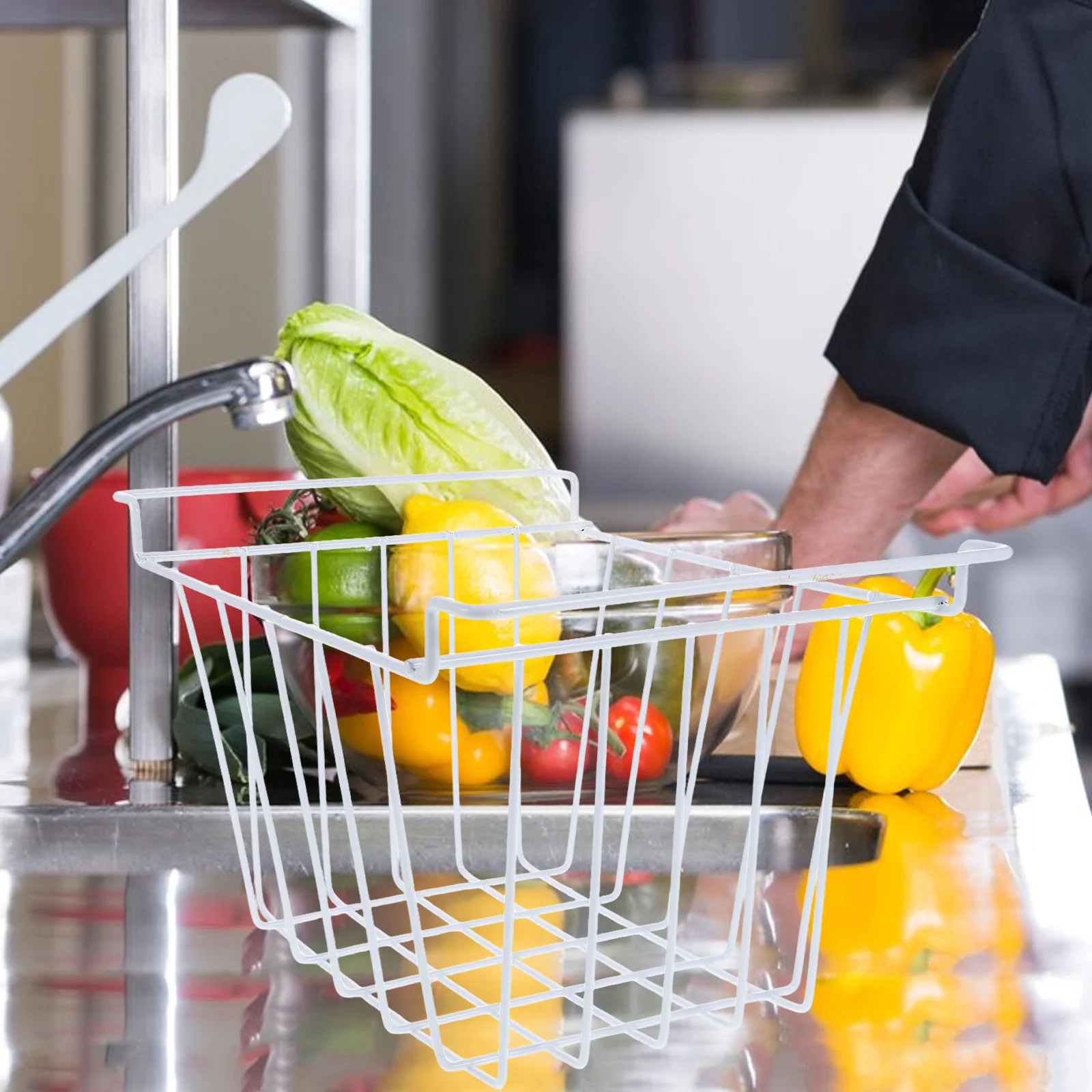 Refrigerator Freezer Organizer Chest Baskets for Food Storage Containers Commercial Bin Drawer
Refrigerator Freezer Organizer Chest Baskets for Food Storage Containers Commercial Bin Drawer