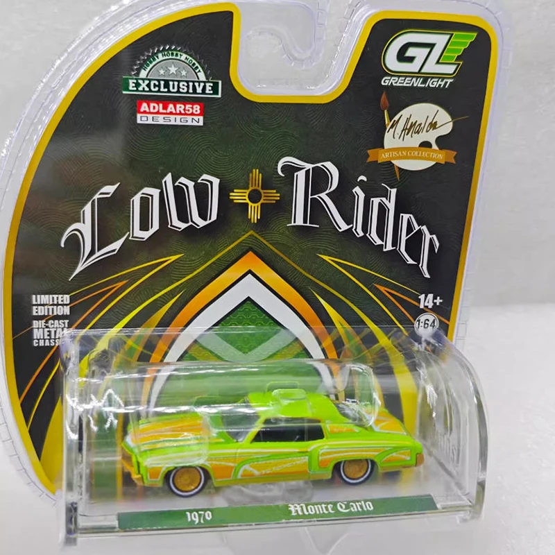 GreenLight масштаб 1:64 Монте-Карло сплав моделирование модель автомобиля коллекция статический дисплей орнамент игрушки подарки
GreenLight масштаб 1:64 Монте-Карло сплав моделирование модель автомобиля коллекция статический дисплей орнамент игрушки подарки