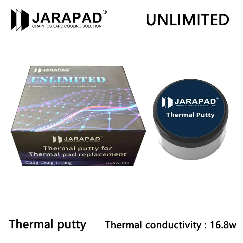 JARAPAD НЕОГРАНИЧЕННАЯ термопаклевка для процессора VGA GPU IC, термопрокладка с быстрым охлаждением/термоблокирующая шпатлевка, высокая производительность
JARAPAD НЕОГРАНИЧЕННАЯ термопаклевка для процессора VGA GPU IC, термопрокладка с быстрым охлаждением/термоблокирующая шпатлевка, высокая производительность