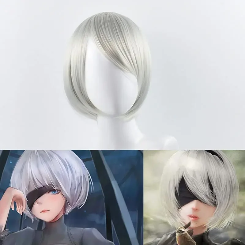 Grey Bob Wig Cosplay Grey Short Wigs for Anime Costume Grey Straight Synthetic Hair Costume Fancy Halleween Wigs
Grey Bob Wig Cosplay Grey Short Wigs for Anime Costume Grey Straight Synthetic Hair Costume Fancy Halleween Wigs