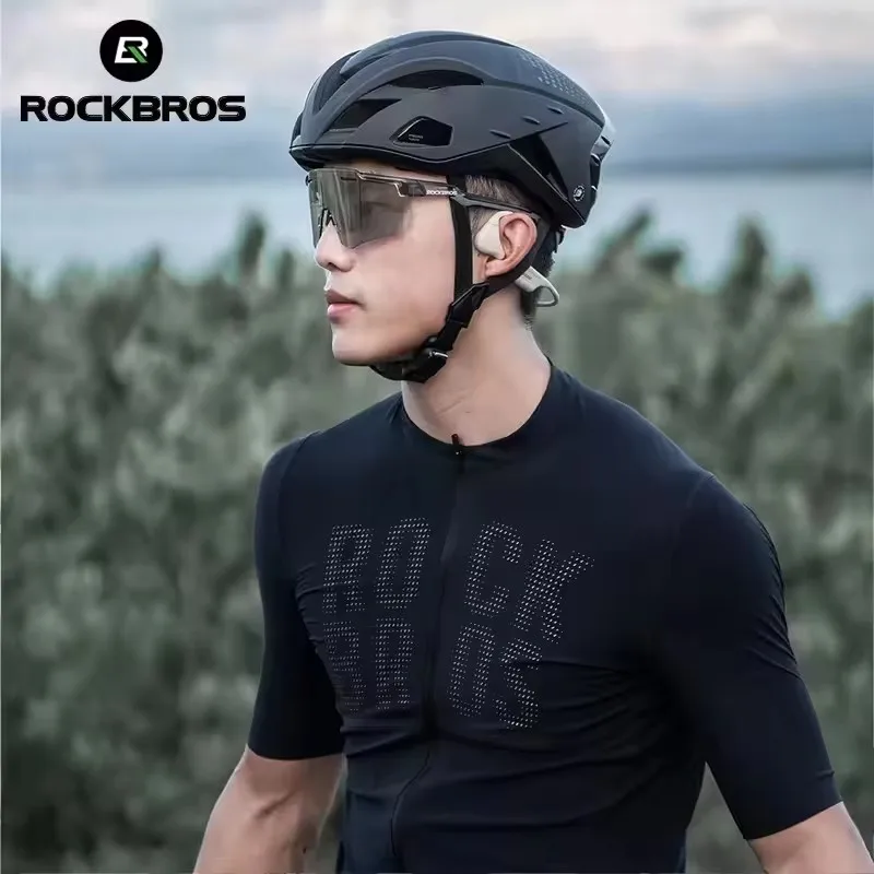 ROCKBROS Men's Cycling Short Sleeves T Shirts Summer Breathable Quick Dry Cycling Jersey Bicycle Clothing MTB Road Bike Jersey
ROCKBROS Men's Cycling Short Sleeves T Shirts Summer Breathable Quick Dry Cycling Jersey Bicycle Clothing MTB Road Bike Jersey