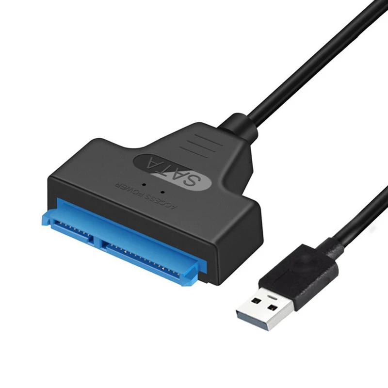 USB 3.0 to SATA Cable Up to 6 Gbps for 2.5 Inch External HDD SSD Hard Drive SATA 3 22 Pin Adapter USB 3.0 to Sata III Cord
USB 3.0 to SATA Cable Up to 6 Gbps for 2.5 Inch External HDD SSD Hard Drive SATA 3 22 Pin Adapter USB 3.0 to Sata III Cord