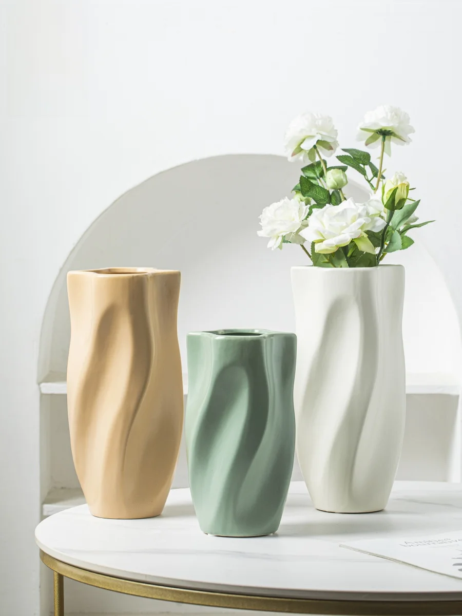Nordic High-End Cerc Flower Vase Living Room Decorative Items Modern Simple Dried Flower Hydroponics TV Cabinet Decorations
Nordic High-End Cerc Flower Vase Living Room Decorative Items Modern Simple Dried Flower Hydroponics TV Cabinet Decorations