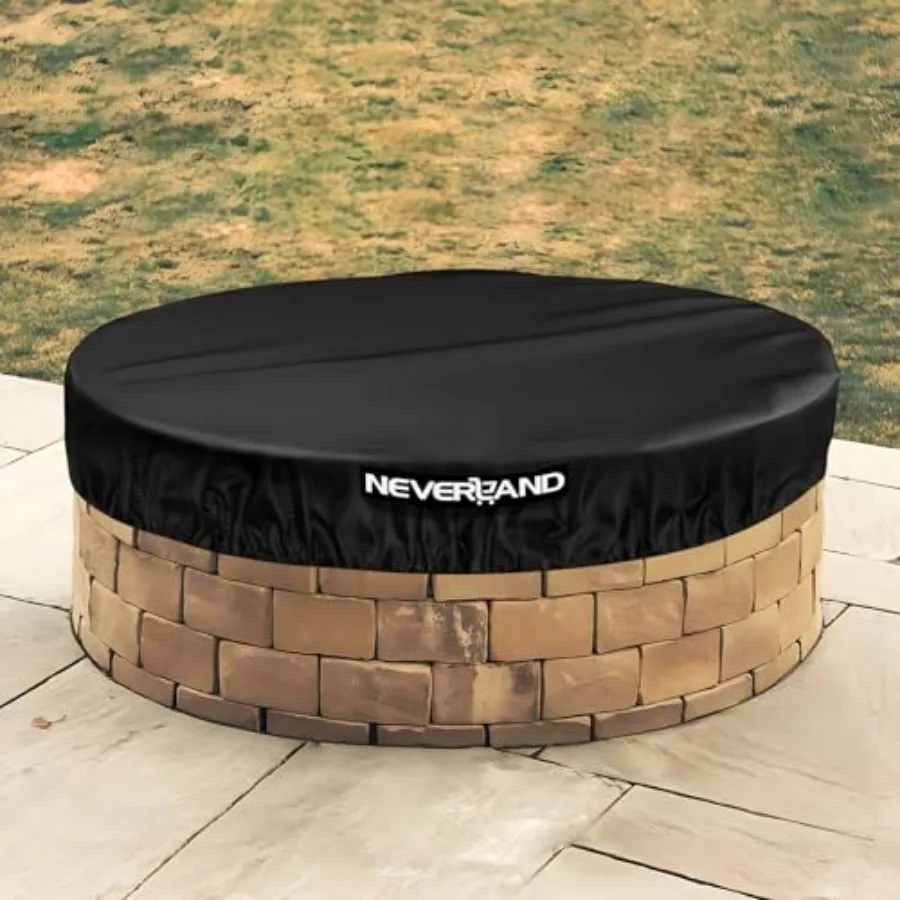 Fire Pit Cover for G Fire Pits, 6166 ch Heavy Duty 600D Waterproof Outdoor Firepit Cover, Fits Built Stone Fire Pits, Black
Fire Pit Cover for G Fire Pits, 6166 ch Heavy Duty 600D Waterproof Outdoor Firepit Cover, Fits Built Stone Fire Pits, Black