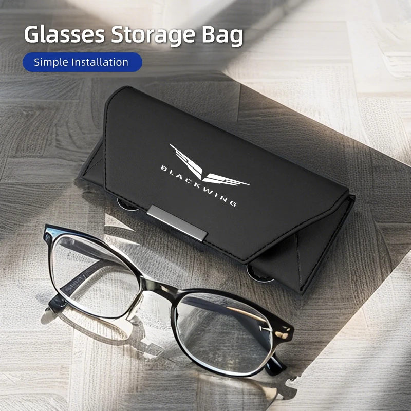 PU Leather Car Sun Visor Eyeglasses Case Sunglasses Storage Box For Cadillac Blackwing CTS ATS SRX BLS XLR XTS STS XT4 CT4 XT5
PU Leather Car Sun Visor Eyeglasses Case Sunglasses Storage Box For Cadillac Blackwing CTS ATS SRX BLS XLR XTS STS XT4 CT4 XT5
