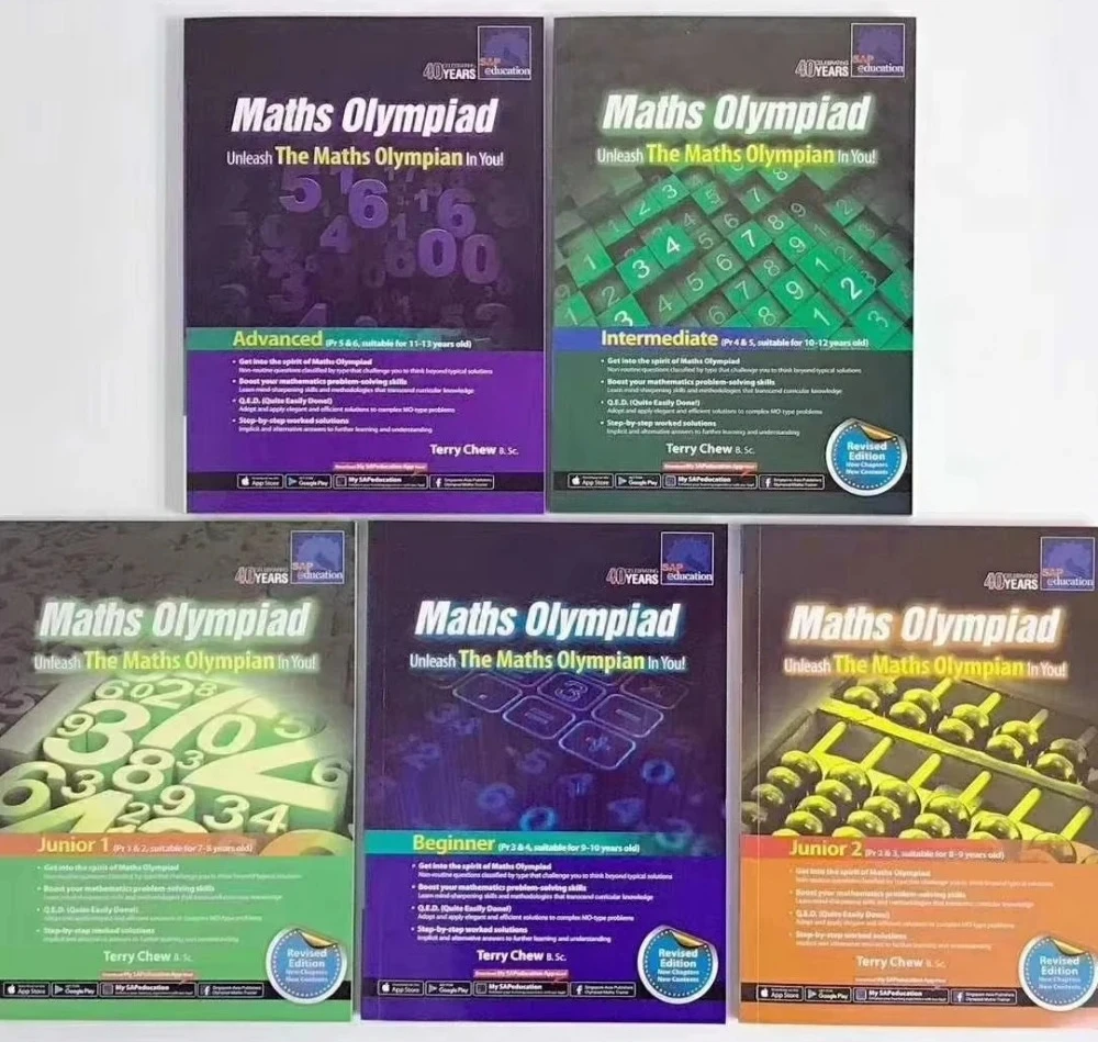 1 Book Sap Maths Olympiad Primary School Mathematical Thinking Training Exercise Math Questions in English Book
1 Book Sap Maths Olympiad Primary School Mathematical Thinking Training Exercise Math Questions in English Book