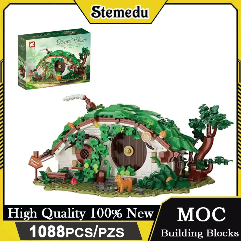 DK6031 1088 шт., набор MOC Dwarf Home, вдохновленные фильмами в стиле фэнтези, строительные блоки для взрослых и детей, креативный рождественский коллекционный подарок
DK6031 1088 шт., набор MOC Dwarf Home, вдохновленные фильмами в стиле фэнтези, строительные блоки для взрослых и детей, креативный рождественский коллекционный подарок