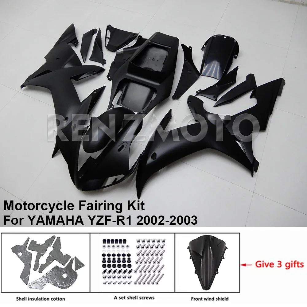 Комплект обтекателей для мотоцикла, комплект кузова из пластика для YAMAHA YZF-R1 YZF R1 2002-2003, Аксессуары для кузова
Комплект обтекателей для мотоцикла, комплект кузова из пластика для YAMAHA YZF-R1 YZF R1 2002-2003, Аксессуары для кузова