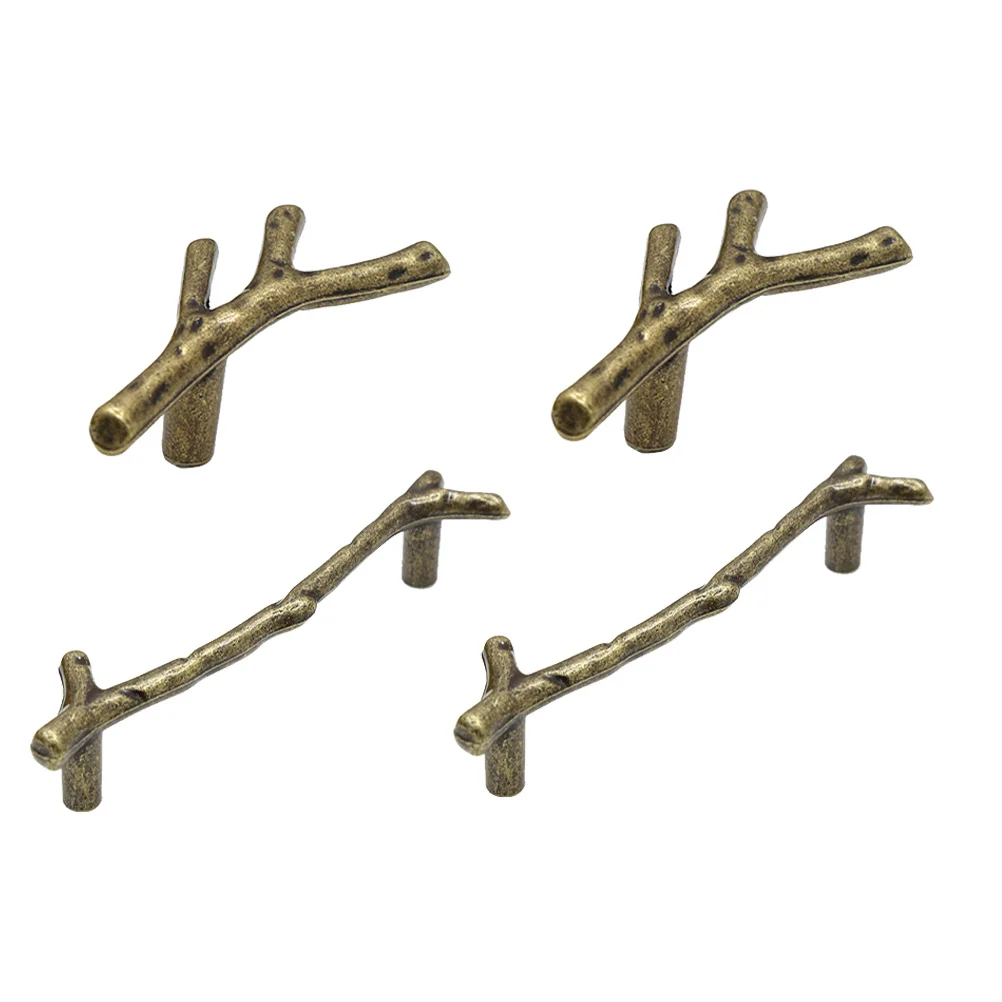4 Pcs Branch Shaped Knobs Decorative Handles Copper Drawer Cabinet Pulls Furniture Accessories Rustic Style Easy
4 Pcs Branch Shaped Knobs Decorative Handles Copper Drawer Cabinet Pulls Furniture Accessories Rustic Style Easy
