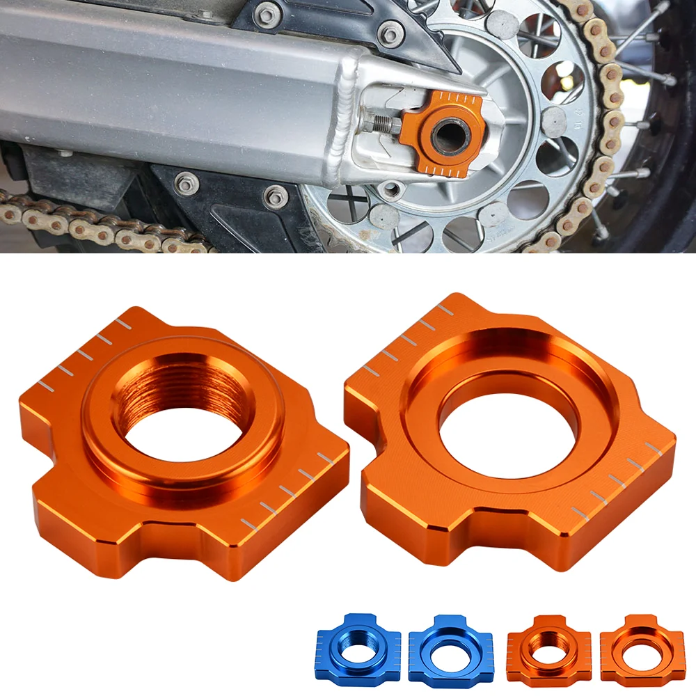 For 09-2025 KTM 690 Enduro R Rear Axle Blocks Chain Adjusters for KTM SMC 690 R 690 SMC R 19-25 690 SMC 07-11 690 Duke 2008-19
For 09-2025 KTM 690 Enduro R Rear Axle Blocks Chain Adjusters for KTM SMC 690 R 690 SMC R 19-25 690 SMC 07-11 690 Duke 2008-19